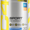 Sport Pre Workout Powder Blue Raspberry - Pre Workout Energy with Creatine + 135mg Caffeine and Beta-Alanine Performance Blend - NSF Certified for Sport 30 Servings