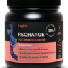 Recharge Post Workout Supplement - All Natural Muscle Builder & Recovery Drink With Micronized Creatine Monohydrate. Naturally Sweetened & Flavored, Safe & Healthy. (Blue Raspberry, 60 Serving)