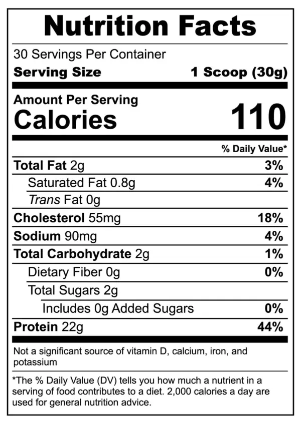 Whey Isolate Protein, Protein Powder, Chocolate Protein - Image 2