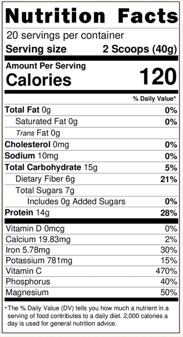 Strawberry Cream Superfood Protein Blend - Image 2